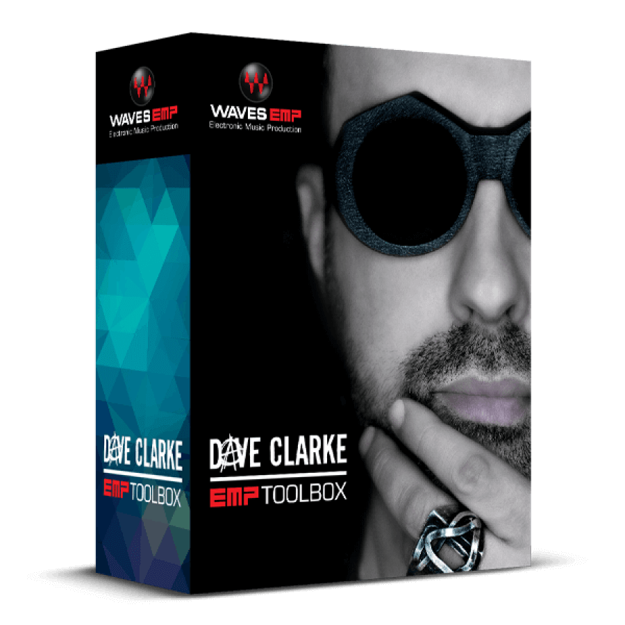 Waves - Dave Clarke EMP Toolbox Plugins & FX Software GUI Artwork