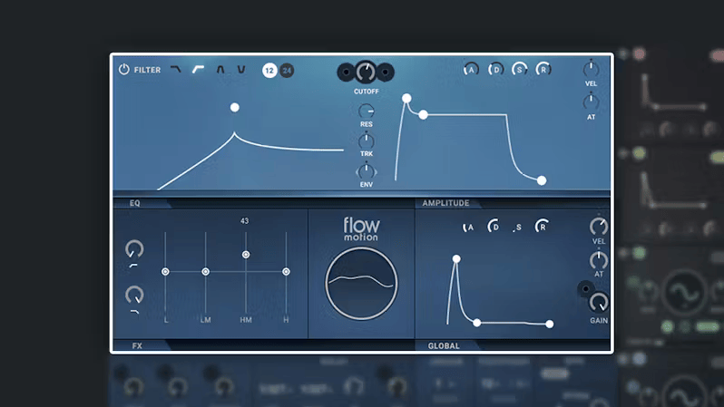 Waves - Flow Motion FM Synth Screenshot 3