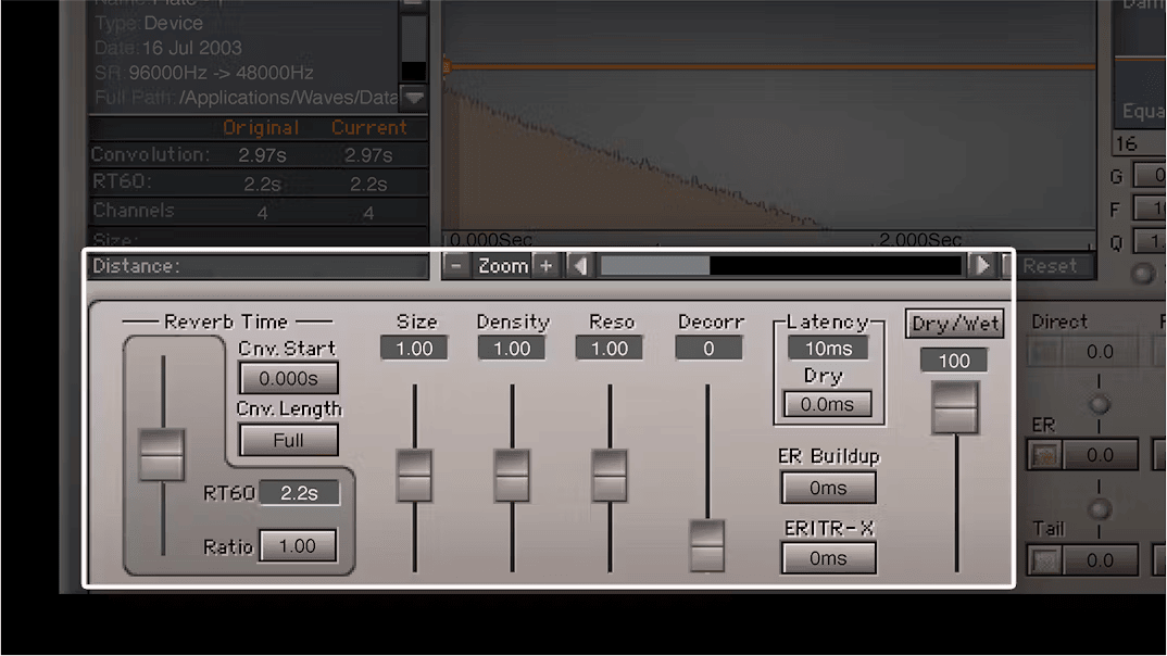 Waves - IR1 Convolution Reverb Screenshot 6