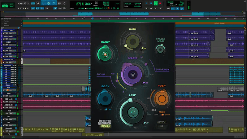 Waves - Infected Mushroom Pusher Screenshot 2