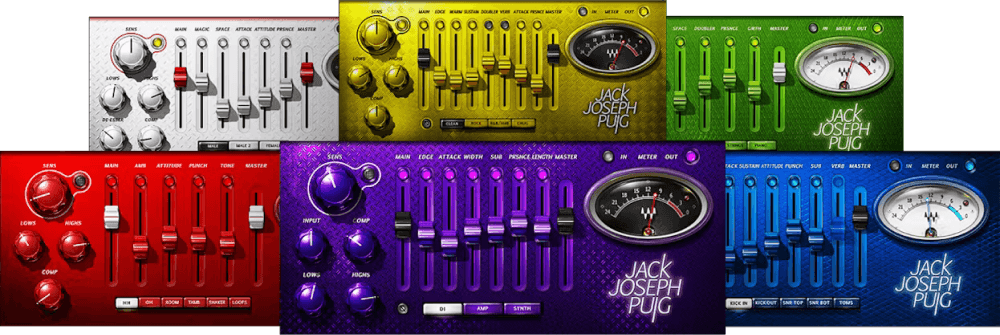 Waves - Jack Joseph Puig Signature Series Plugins & FX Software GUI Artwork