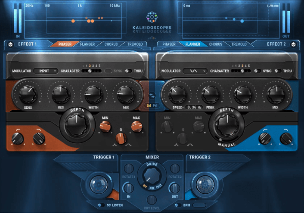 Waves - Kaleidoscopes Plugins & FX Software GUI Artwork