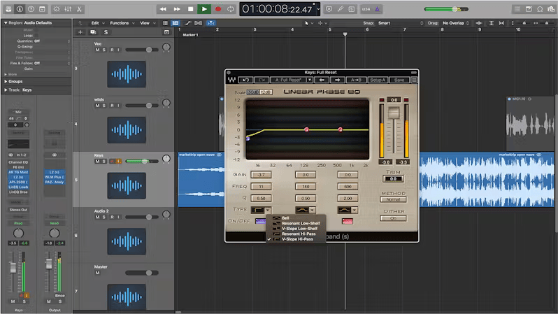 Waves - Linear Phase EQ Screenshot 4