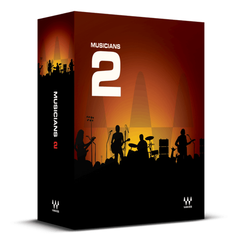 Waves - Musicians 2 Plugins & FX Software GUI Artwork