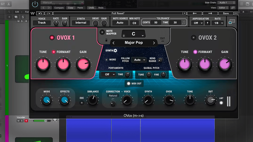Waves - OVox Vocal ReSynthesis Screenshot 5