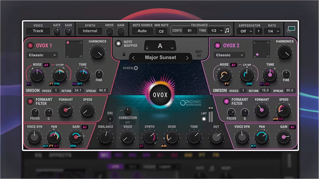 Waves - OVox Vocal ReSynthesis Screenshot 6