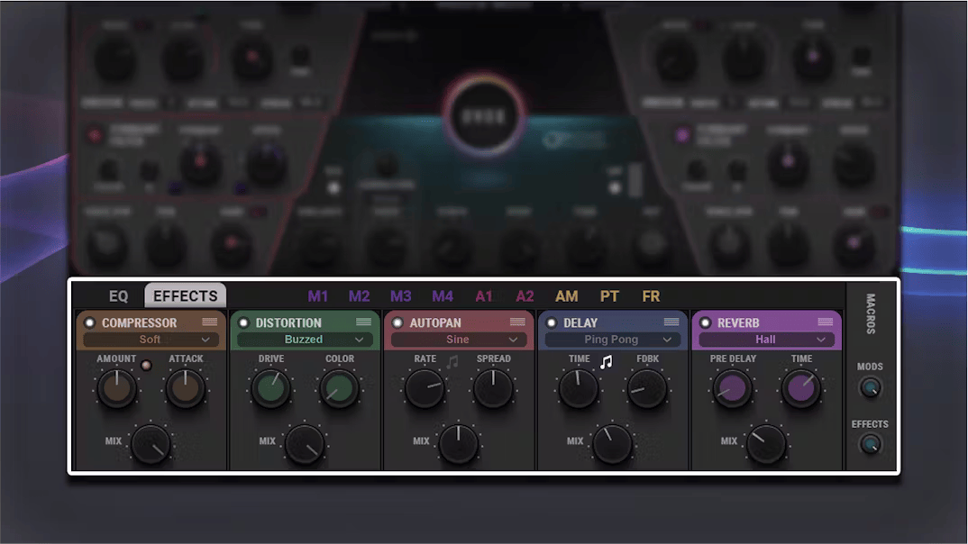 Waves - OVox Vocal ReSynthesis - Versatile Built-in Effects
