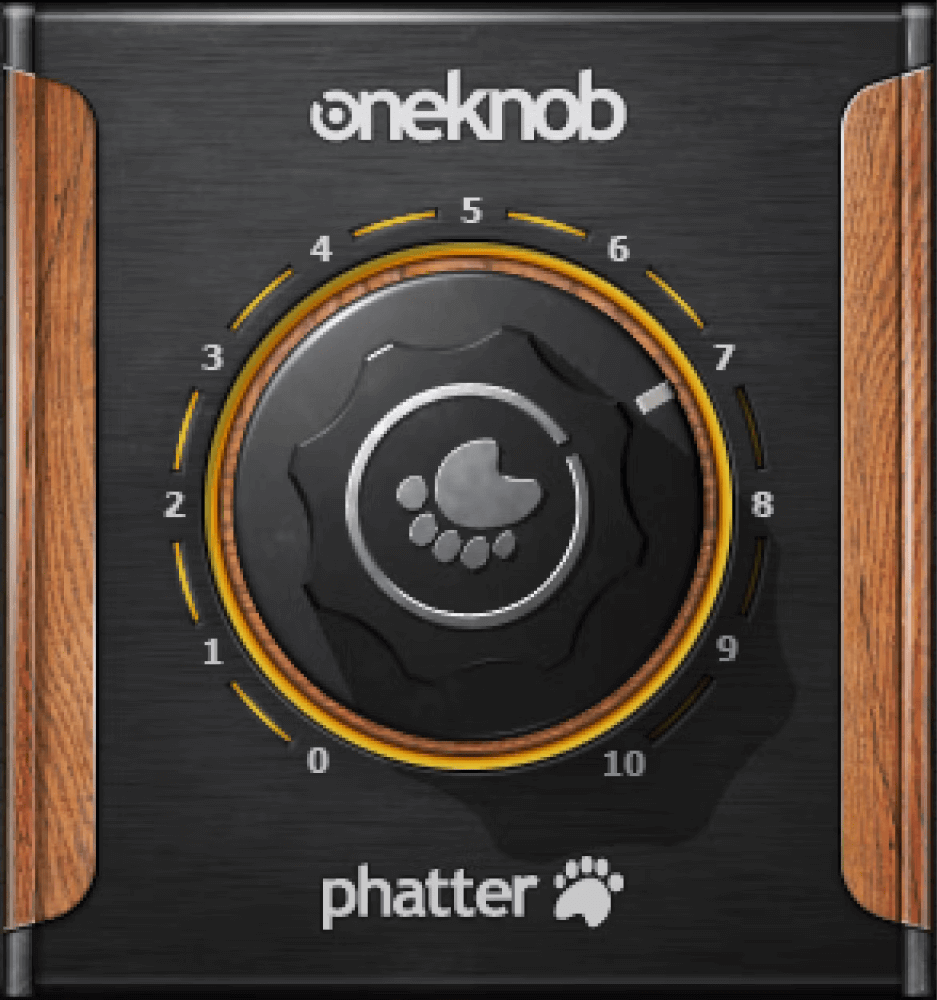 Waves - OneKnob Phatter Plugins & FX Software GUI Artwork