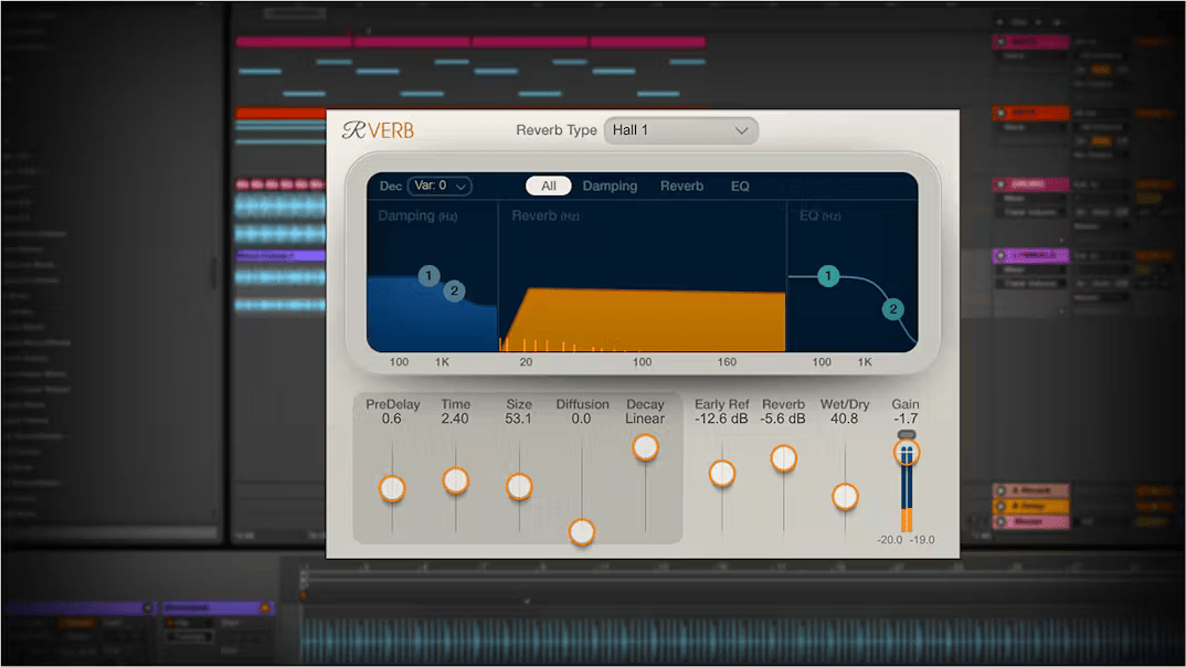 Waves - Renaissance Reverb Screenshot 2