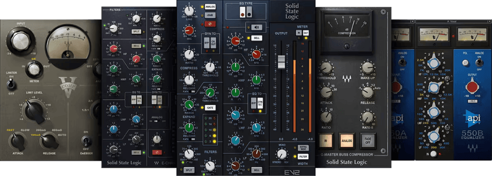 Waves - Studio Classics Collection Plugins & FX Software GUI Artwork