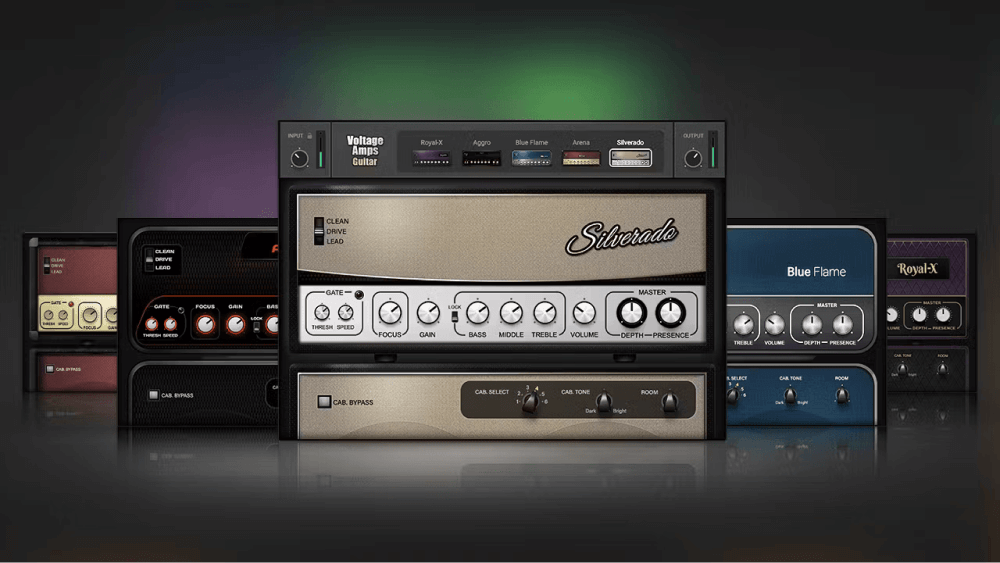 Waves - Voltage Amps Plugins & FX Software GUI Artwork