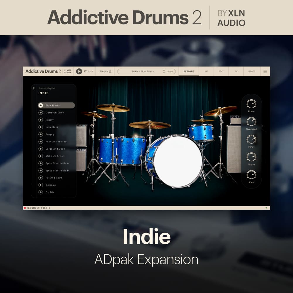 Addictive Drums 2 - Indie - ADpak
