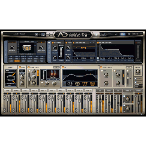 XLN Audio - Addictive Drums 2 - Black Oyster ADpak Screenshot 2
