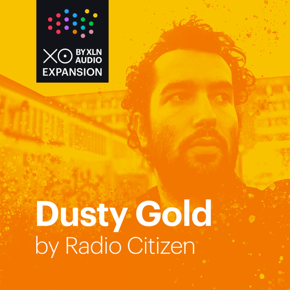 XLN Audio - XO Expansion - Dusty Gold Plugins & FX Software GUI Artwork