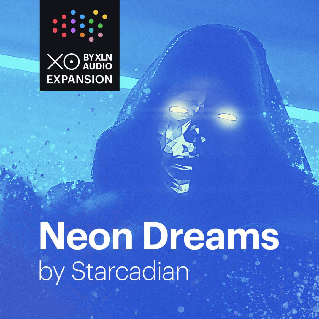 XLN Audio - XO Expansion - Neon Dreams Plugins & FX Software GUI Artwork