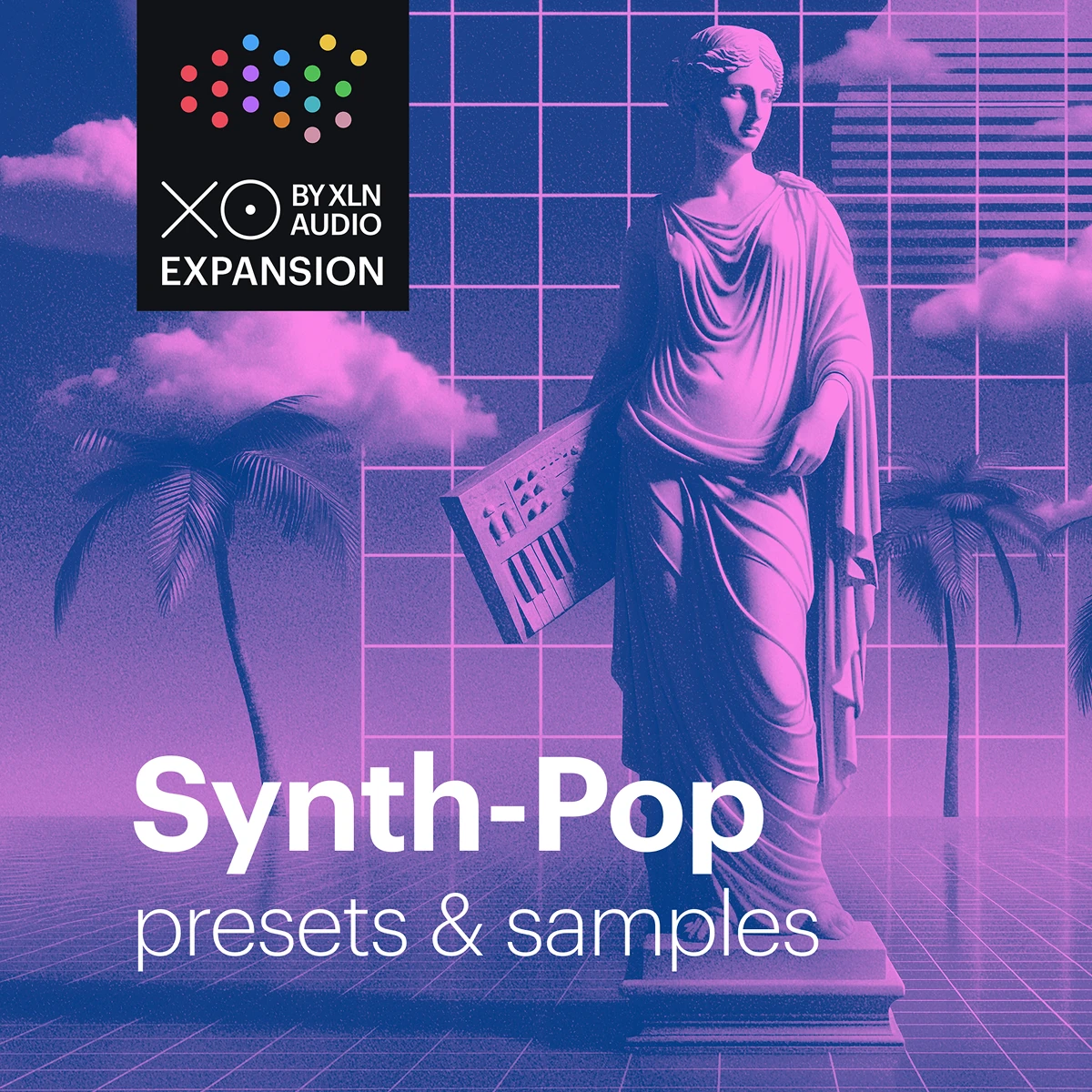 XLN Audio - XO Expansion: Synth-Pop Plugins & FX Software GUI Artwork
