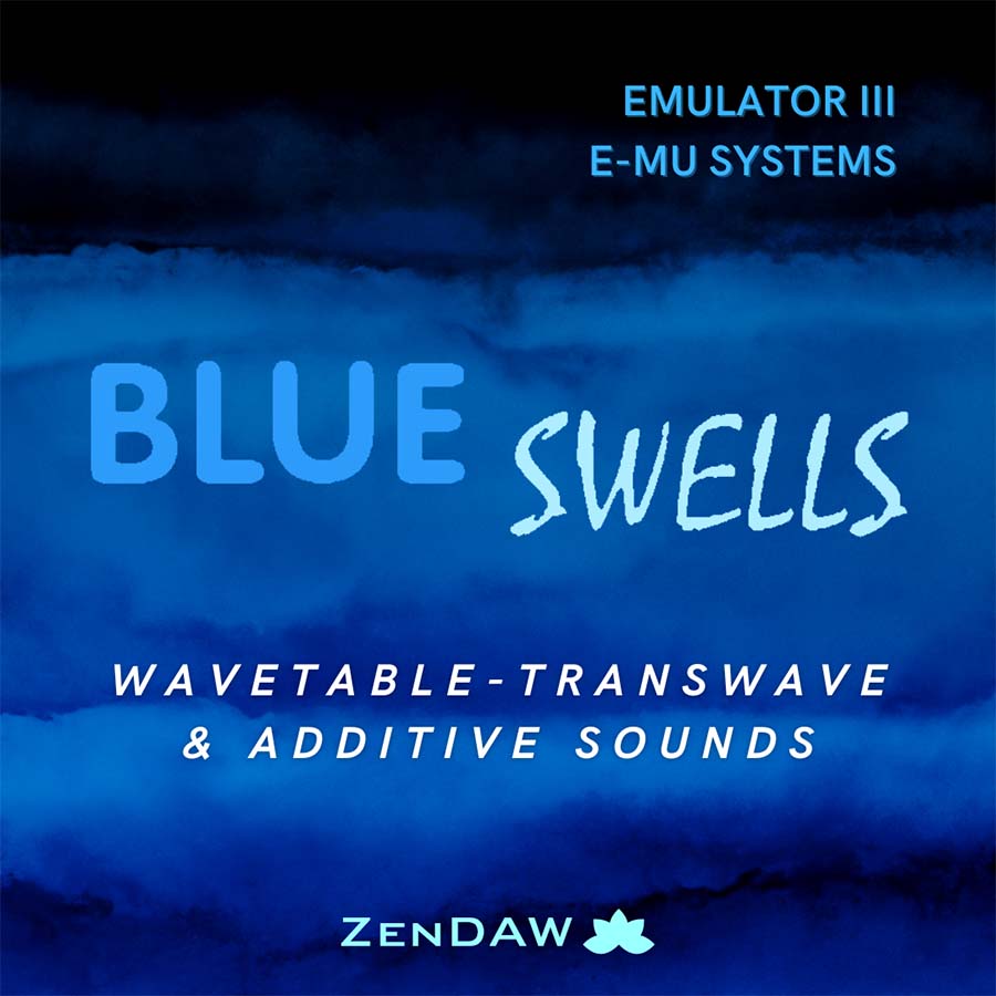 ZenDAW - Blue Swells: E-MU EIII Presets Software GUI Artwork