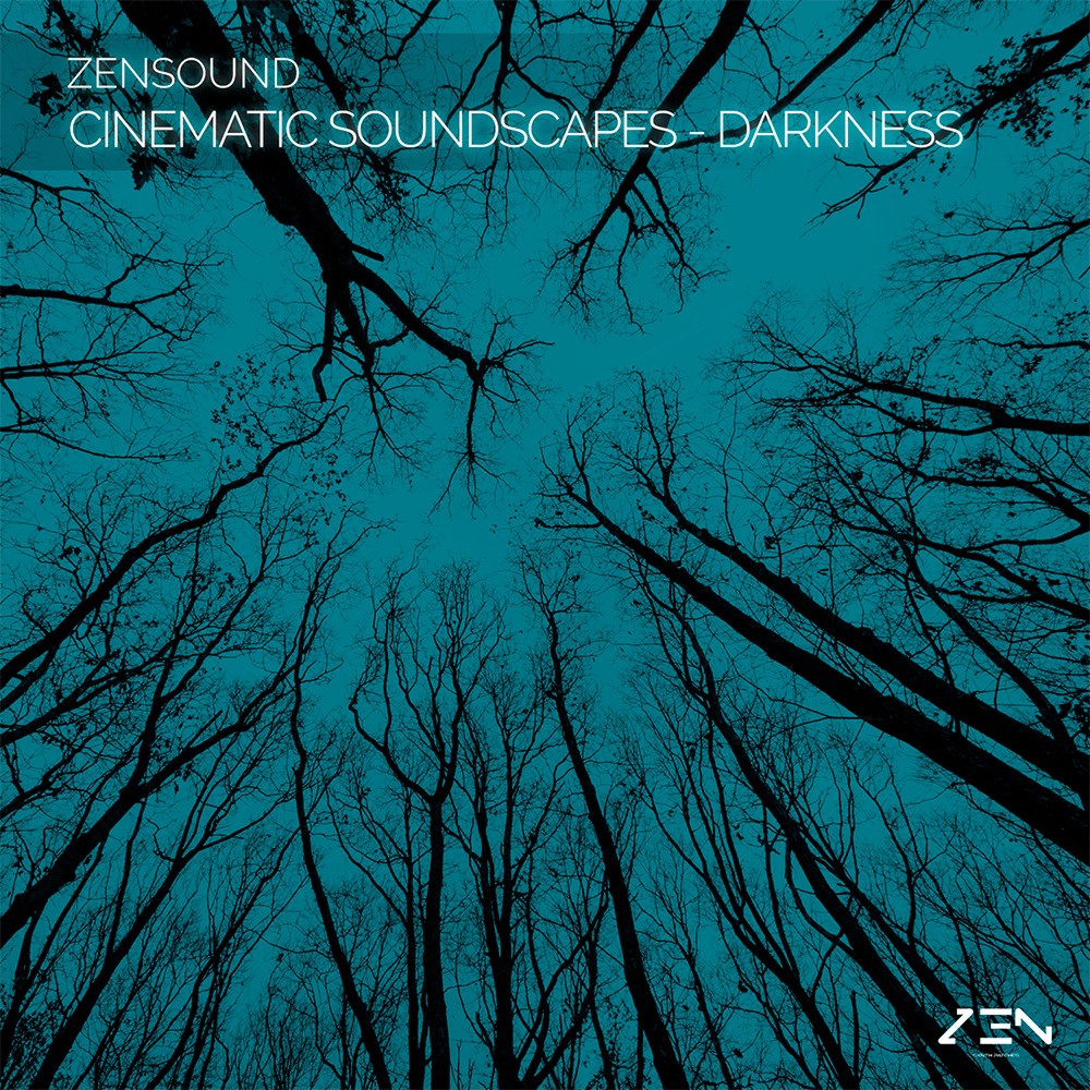 ZenSound - Cinematic Soundscapes - Darkness Sample Packs Software GUI Artwork
