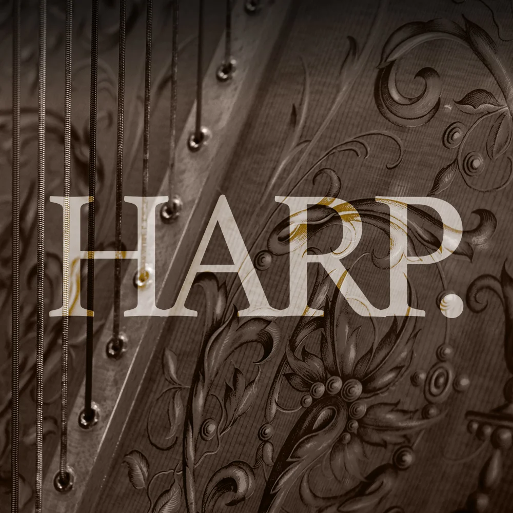 Spitfire Audio - Spitfire Harp Kontakt Instruments Software GUI Artwork