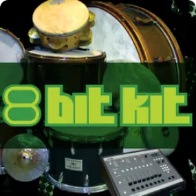 BFD Drums - BFD 8 Bit Kit Plugins & FX Software GUI Artwork
