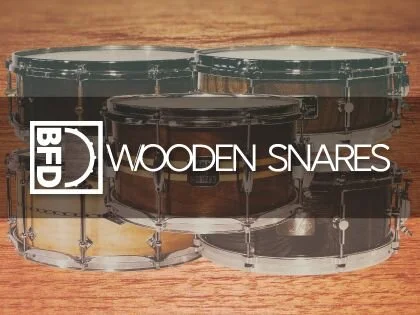 BFD Drums - BFD Wooden Snares Plugins & FX Software GUI Artwork