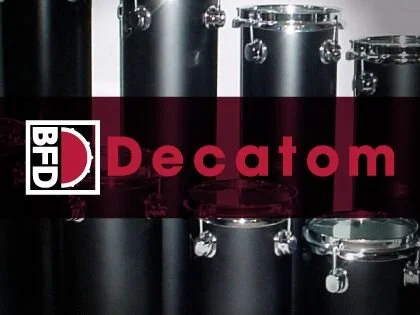 BFD Drums - BFD Decatom Plugins & FX Software GUI Artwork