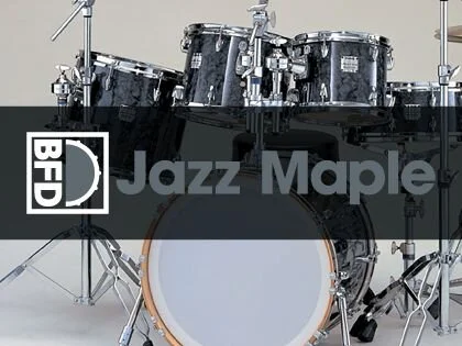 BFD Drums - BFD Jazz Maple Plugins & FX Software GUI Artwork