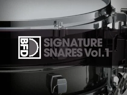 BFD Drums - BFD Signature Snares Vol.1 Plugins & FX Software GUI Artwork