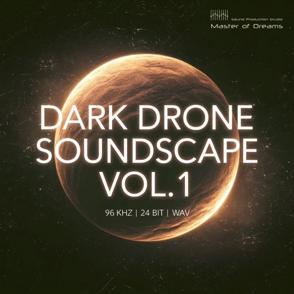 Master Of Dreams - Dark Drone Soundscape Vol. 1 Sample Packs Software GUI Artwork