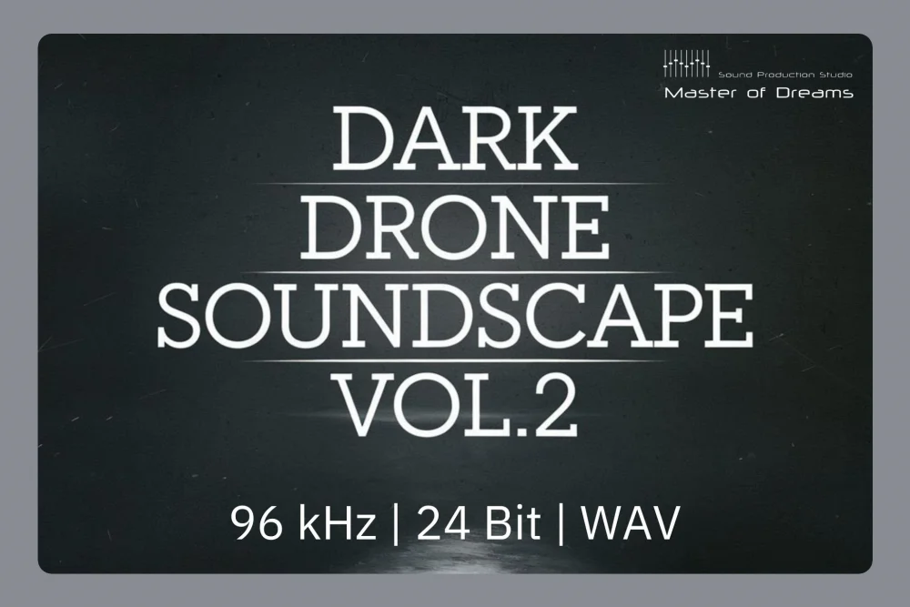 Master Of Dreams - Dark Drone Soundscape Vol. 2 Sample Packs Software GUI Artwork