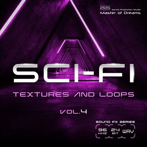 Master Of Dreams - Sci-Fi Textures and Loops Vol.4 Sample Packs Software GUI Artwork