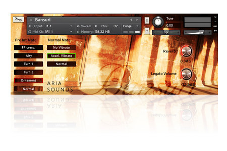 Aria Sounds - Indian Bansuri Flute Screenshot 2