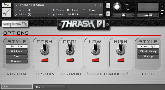 Sample Oddity - Thrash DI Screenshot 3