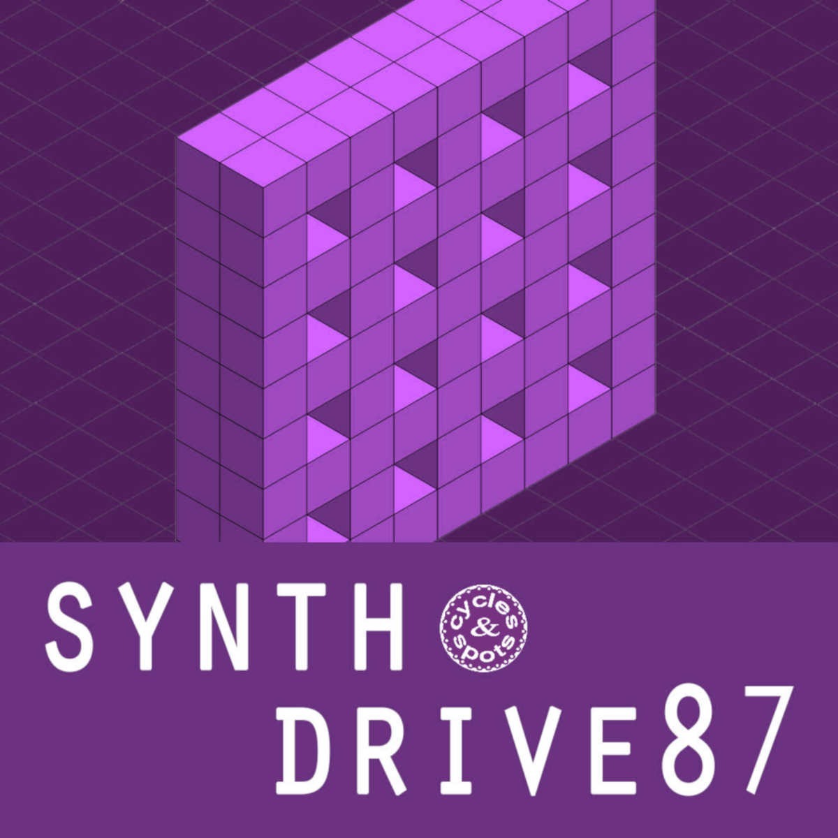 Cycles and Spots - Synth Drive 87 Sample Packs Software GUI Artwork