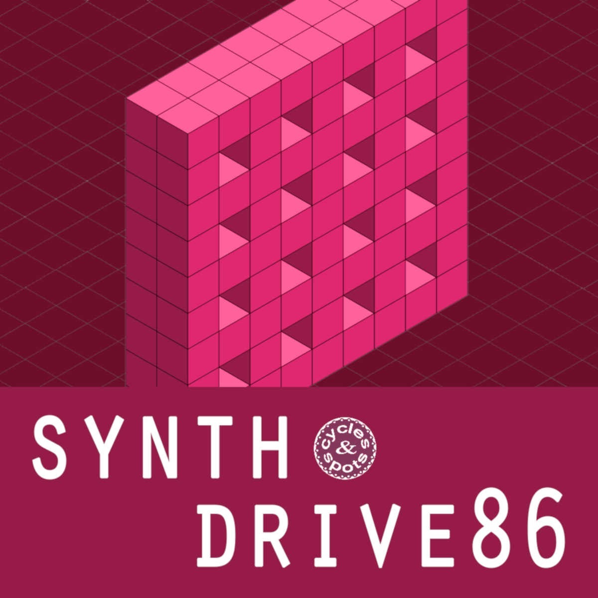 Cycles and Spots - Synth Drive 86 Sample Packs Software GUI Artwork