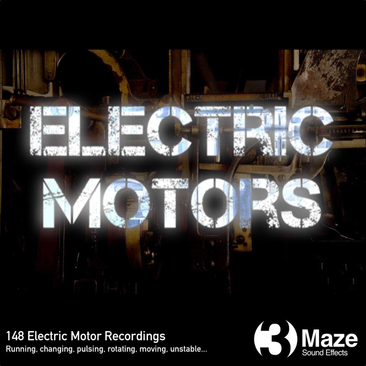 3Maze - Electric Motors Sample Packs Software GUI Artwork