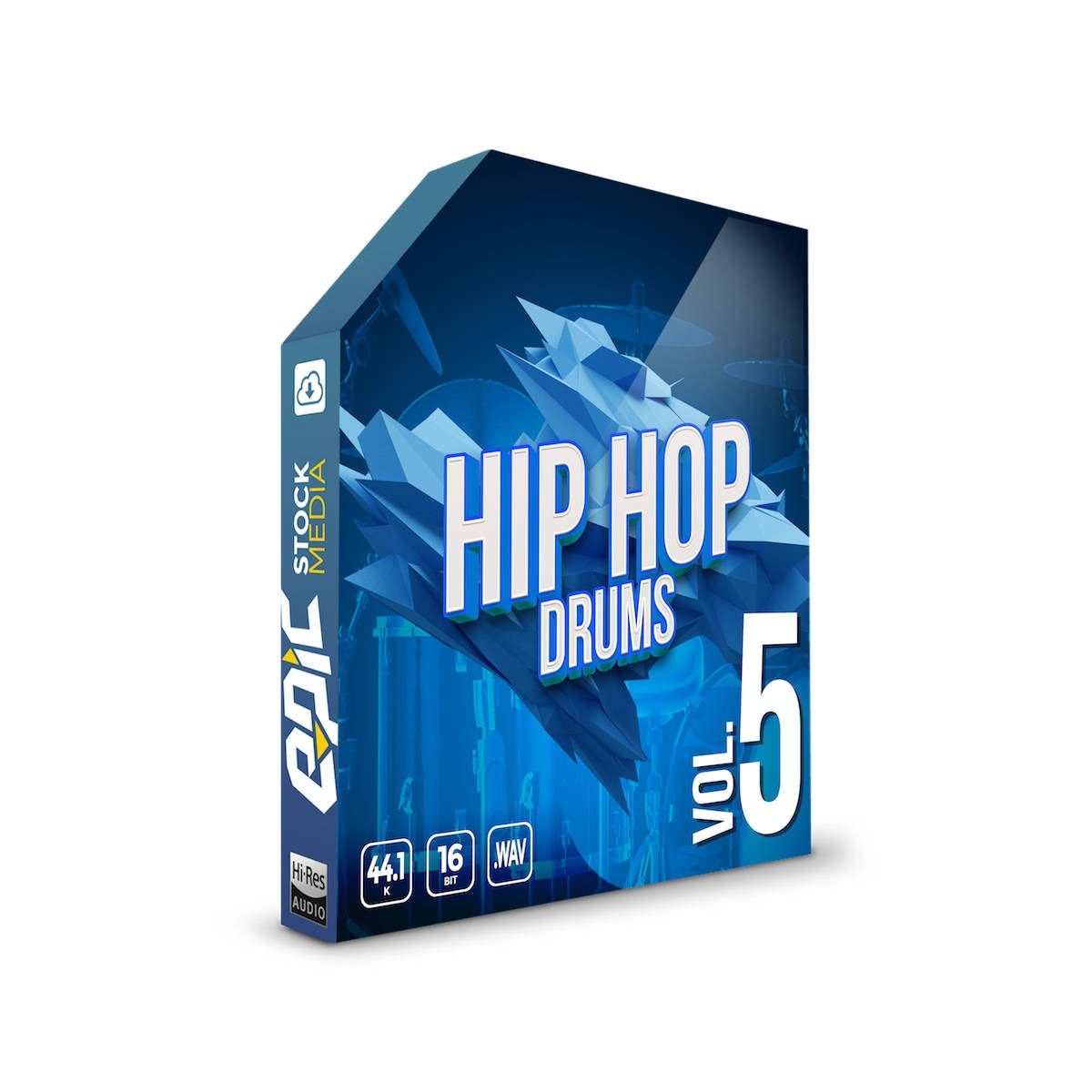 Epic Stock Media - Iconic Hip Hop Drums Vol. 5 Sample Packs Software GUI Artwork