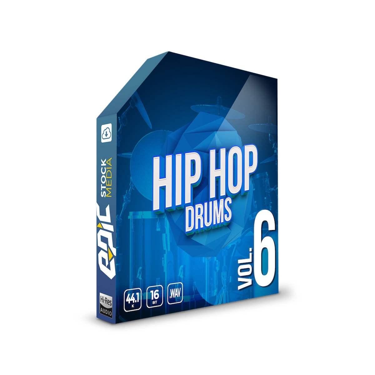 Epic Stock Media - Iconic Hip Hop Drums Vol. 6 Sample Packs Software GUI Artwork