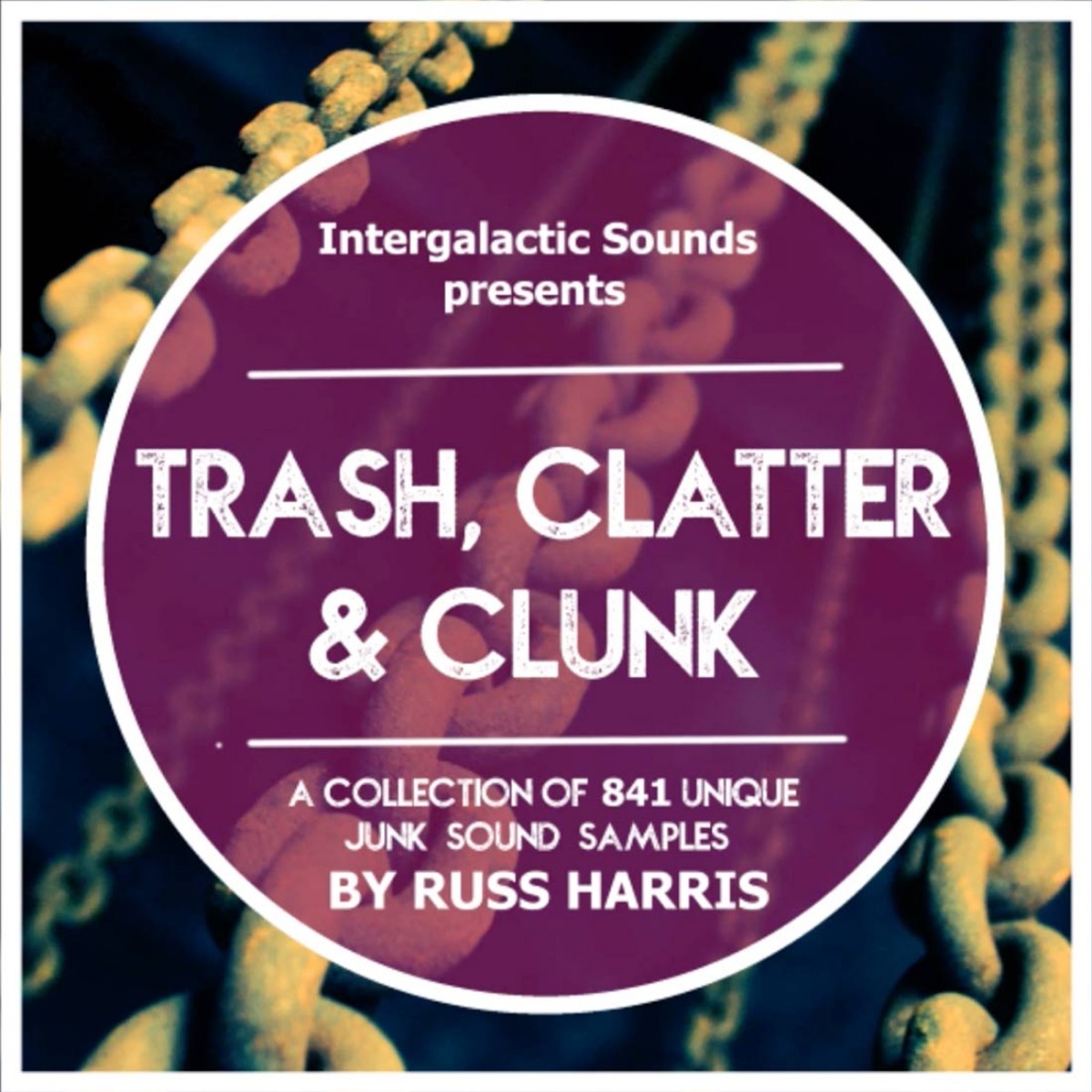 Intergalactic Sounds - Trash, Clatter and Clunk Sample Packs Software GUI Artwork