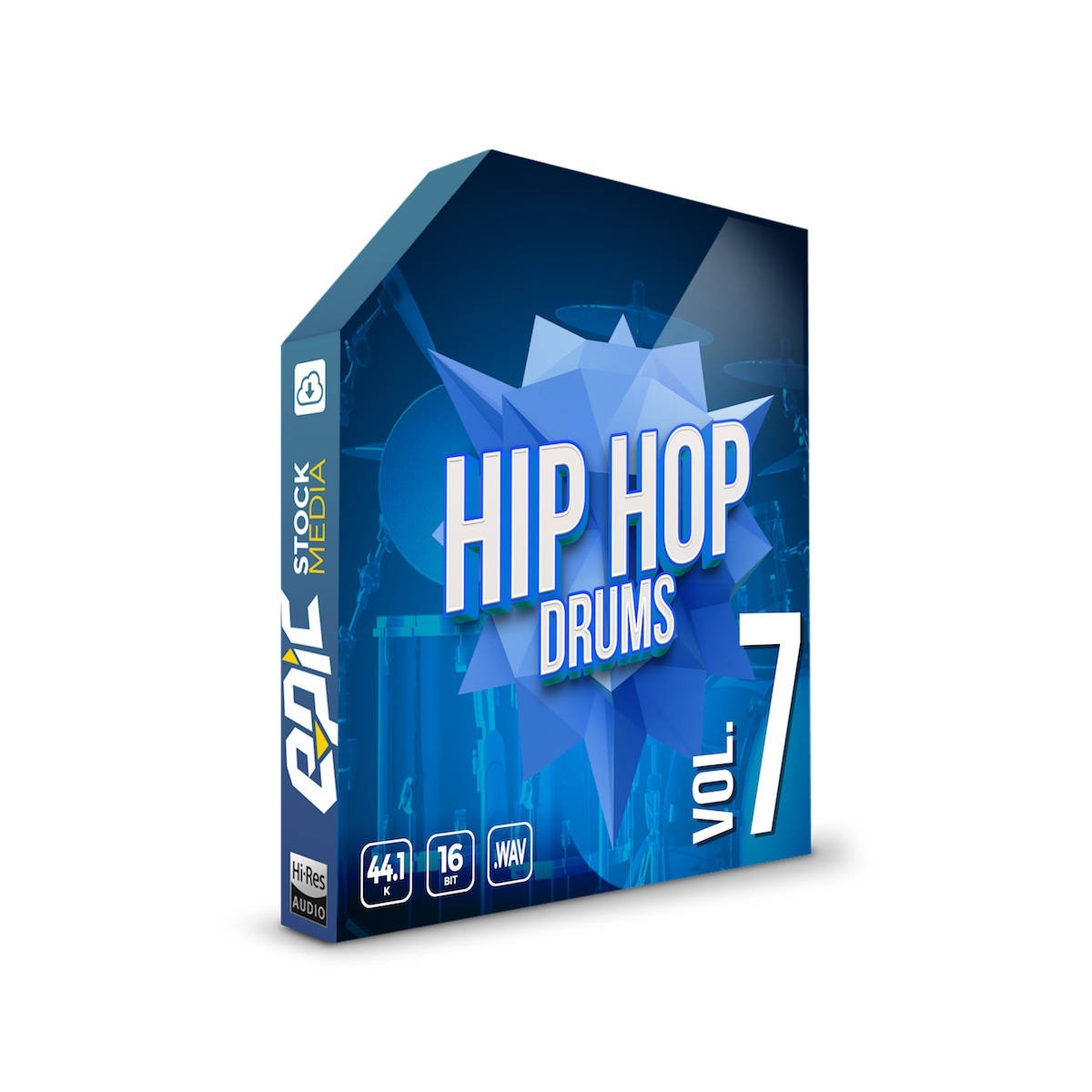 Epic Stock Media - Iconic Hip Hop Drums Vol. 7 Sample Packs Software GUI Artwork