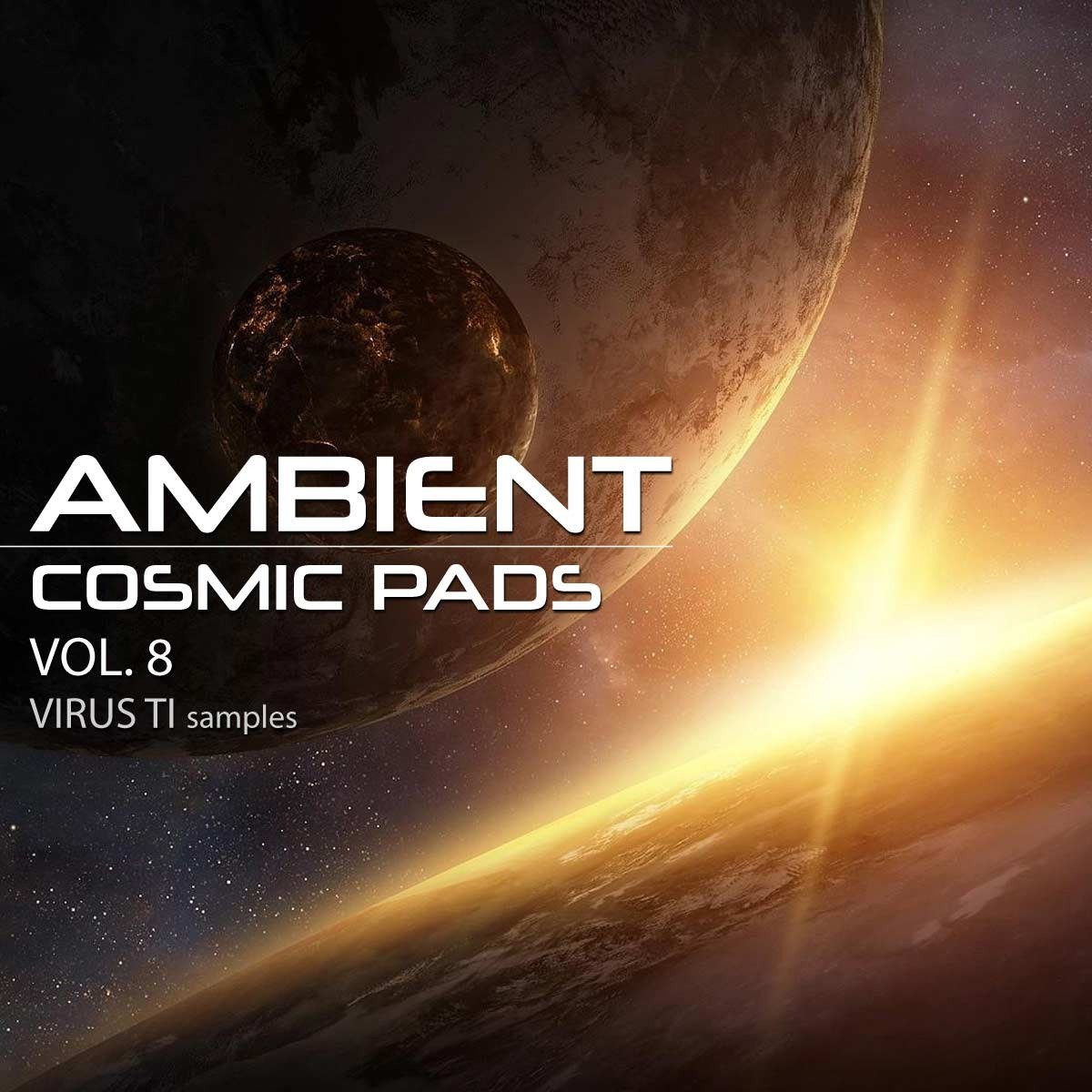 Rafal Kulik - Ambient Cosmic Pads Vol 8 Sample Packs Software GUI Artwork