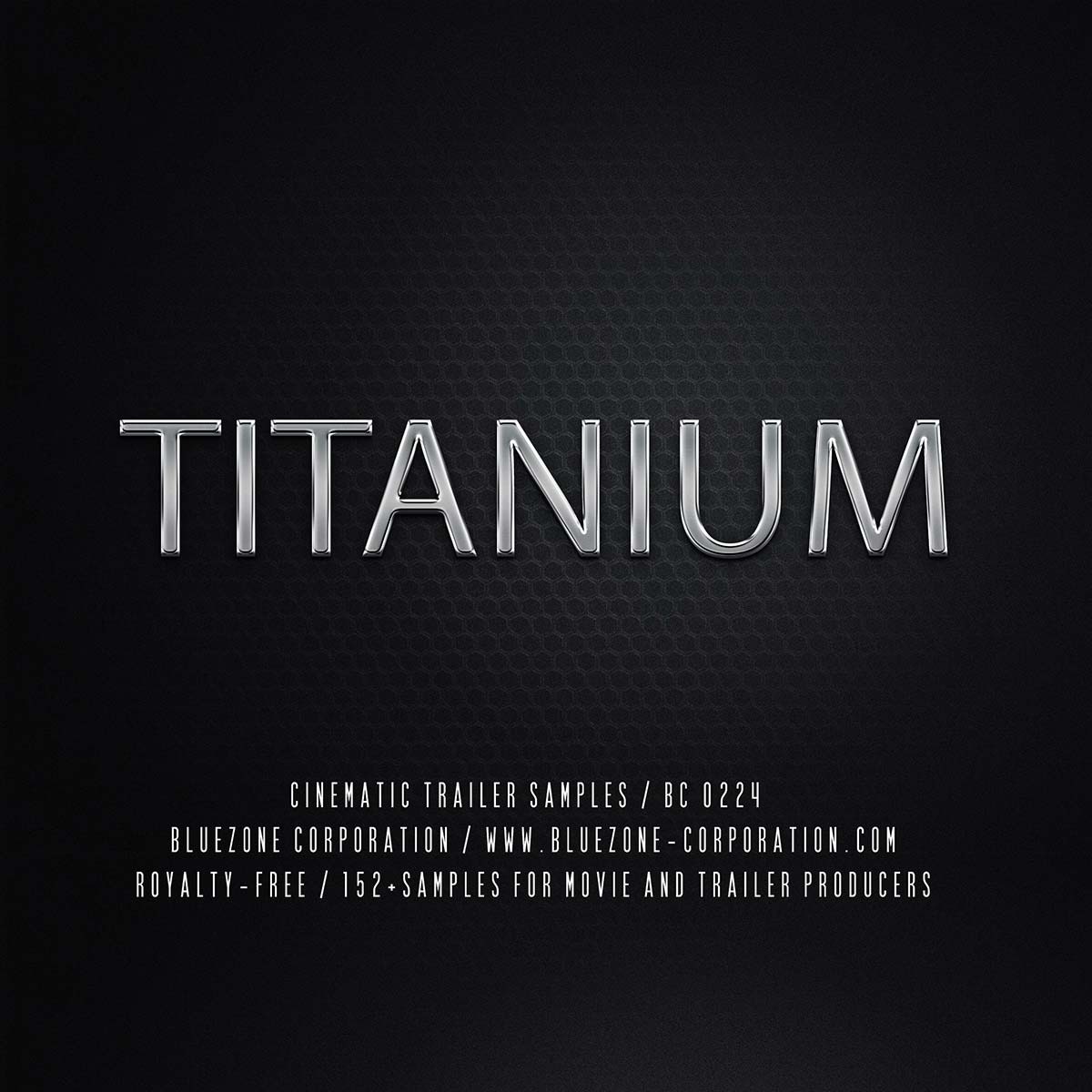 Bluezone Corporation - Titanium Sample Packs Software GUI Artwork