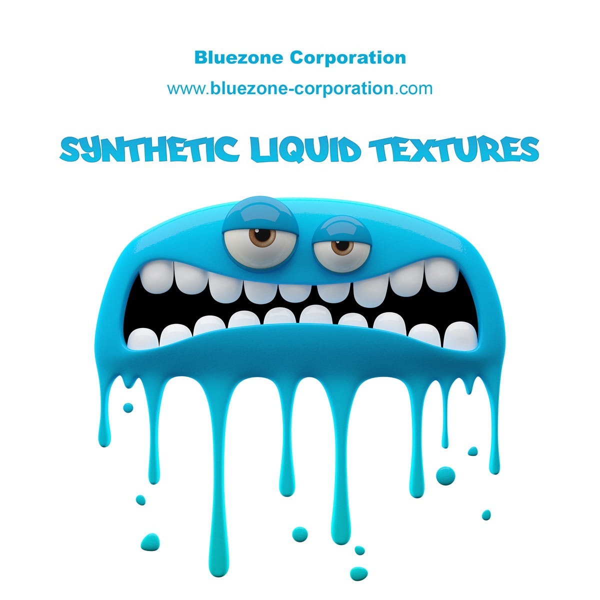 Bluezone Corporation - Synthetic Liquid Textures Sample Packs Software GUI Artwork