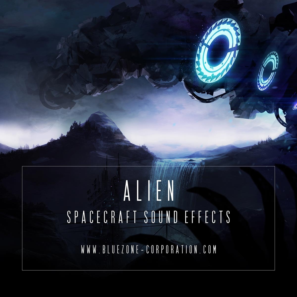 Bluezone Corporation - Alien Sample Packs Software GUI Artwork