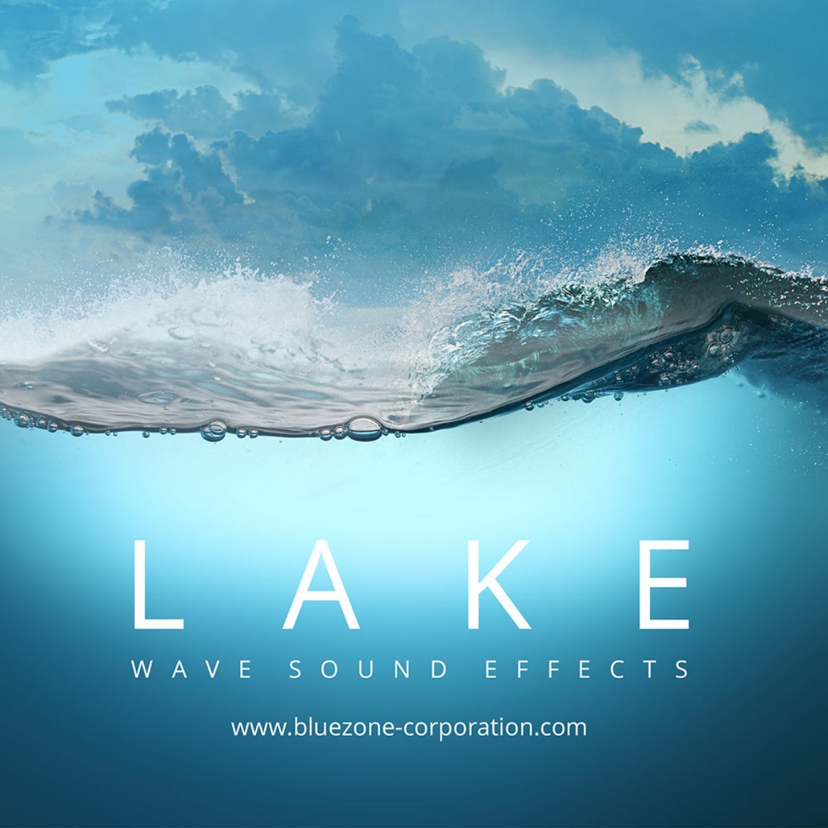 Bluezone Corporation - Lake Wave Sample Packs Software GUI Artwork