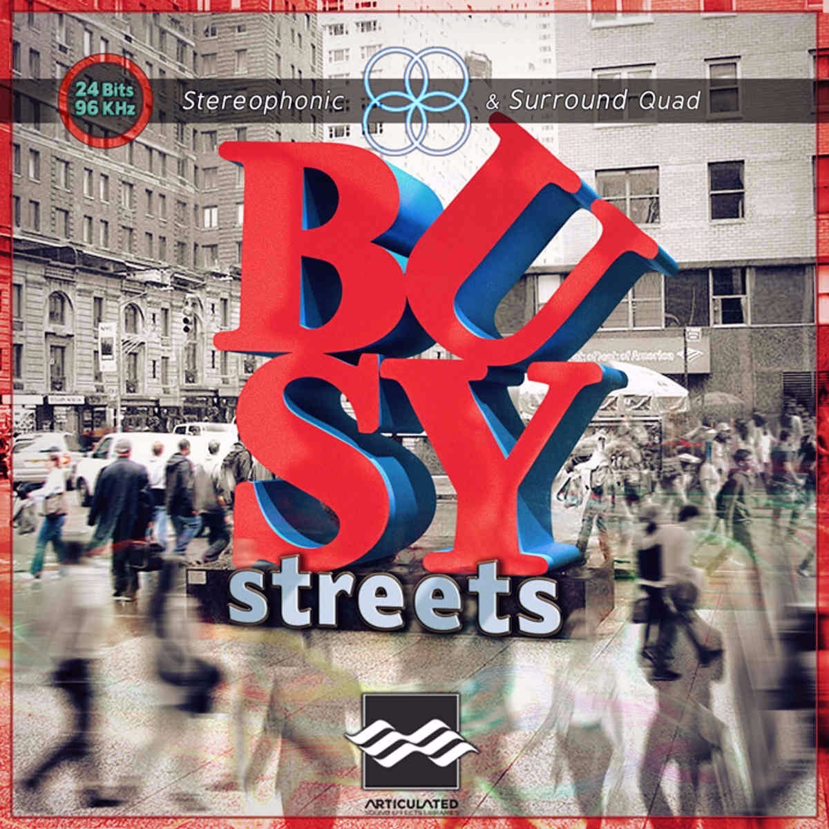 Articulated Sounds - Busy Streets Sample Packs Software GUI Artwork
