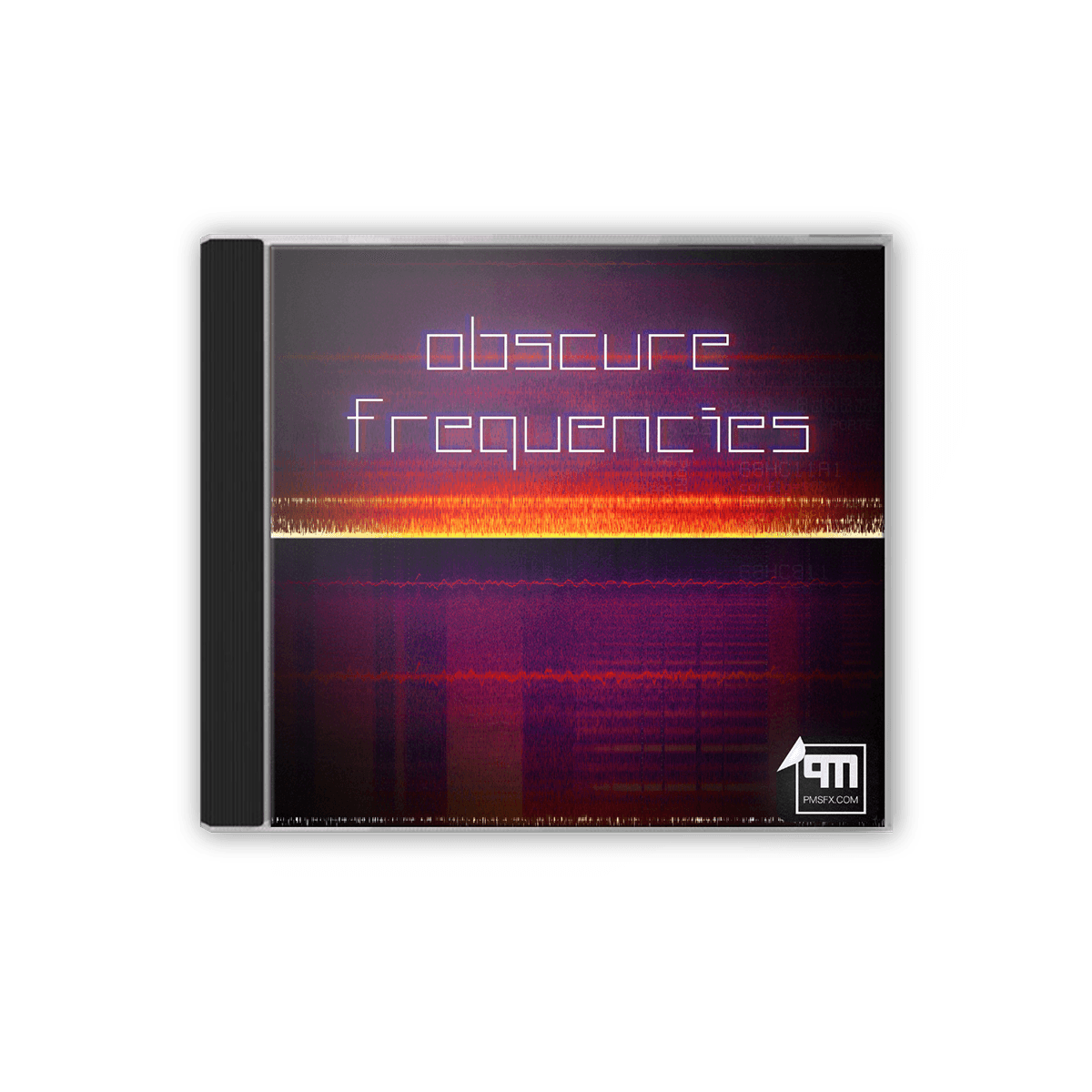 PMSFX - Obscure Frequencies Sample Packs Software GUI Artwork