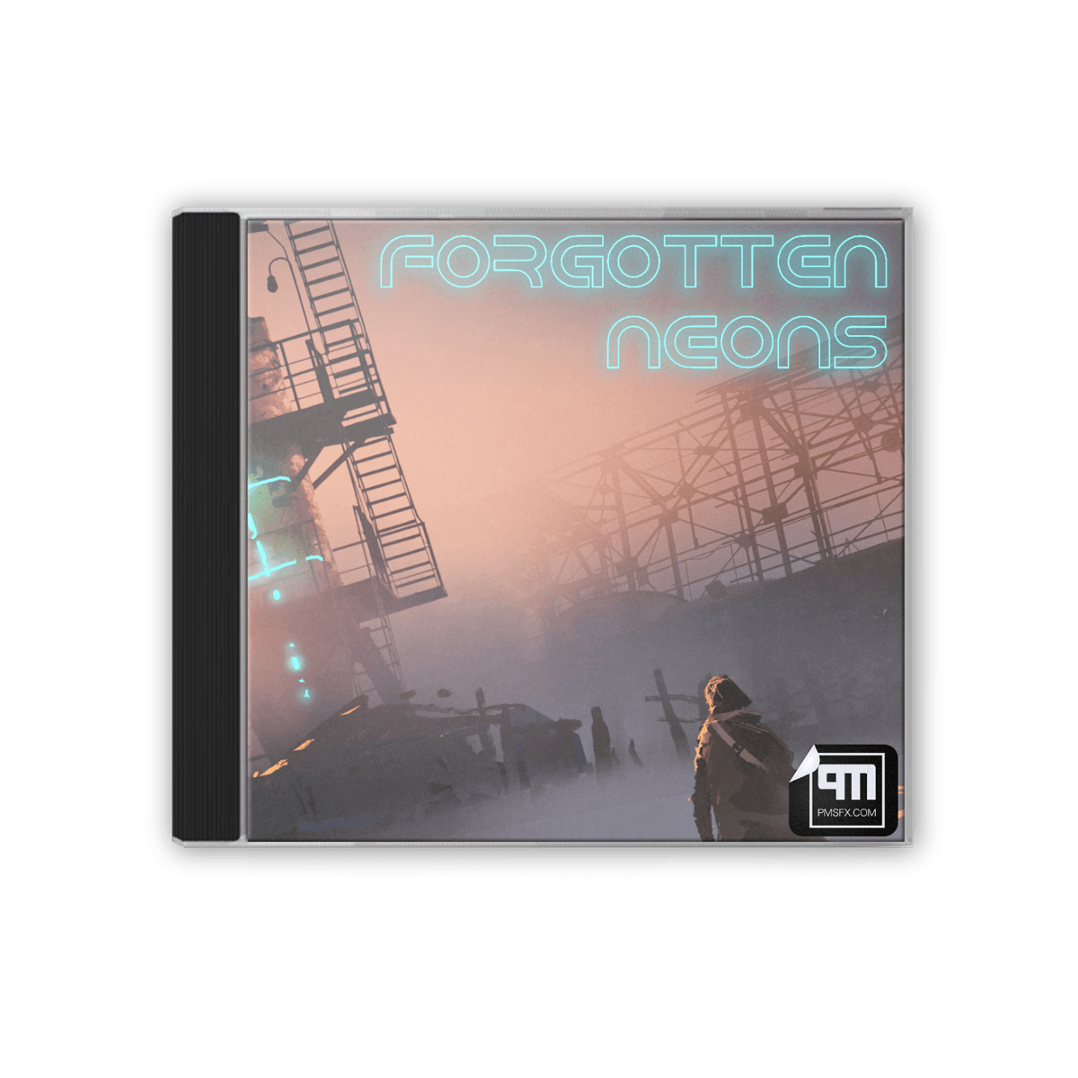 PMSFX - Forgotten Neons Sample Packs Software GUI Artwork