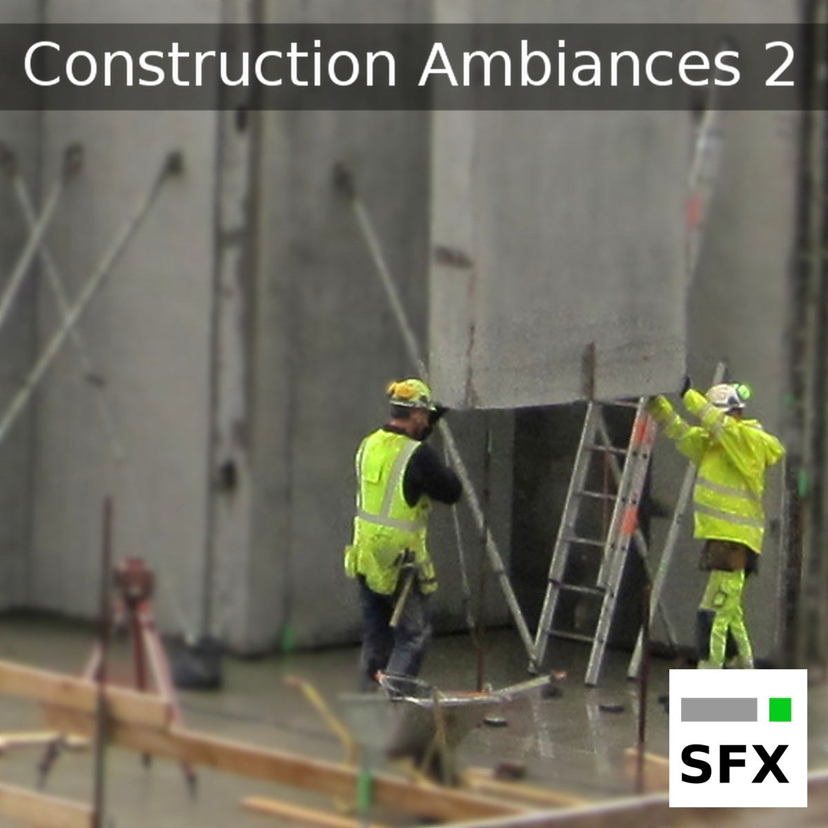 Hzandbits - Construction Ambiances II Sample Packs Software GUI Artwork