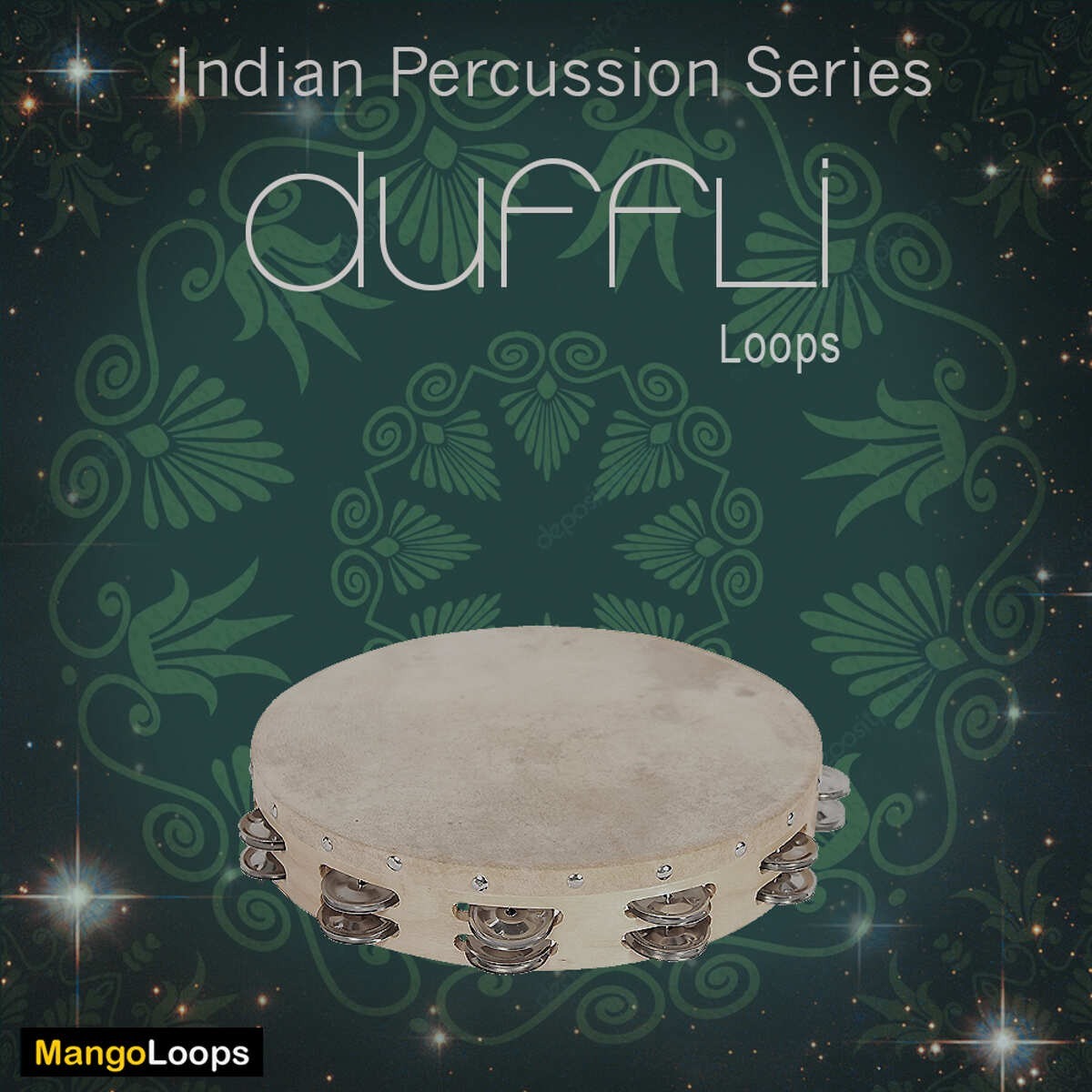 Mango Loops - Indian Percussion Series: Duffli Sample Packs Software GUI Artwork